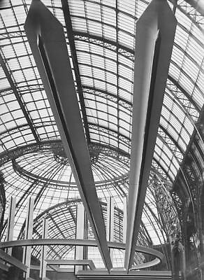 #ad Refurbishment work Grand Palais before opening Paris Motor Sho 1931 Old Photo 2 AU $9.00