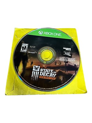 #ad Microsoft Xbox One Disc Only TESTED State of Decay: Year One Survival Edition $4.99
