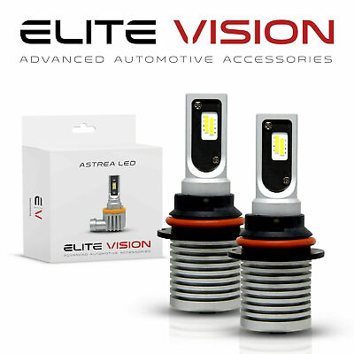 #ad Elite Vision 9007 LED Headlight Conversion Kit White Light 2x Bulbs 6000K $54.99