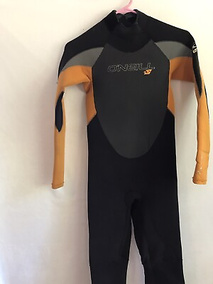 #ad O’Neill Youth Wetsuit 4 3mm Junior Kids Sz 14 105 120lbs Surfing Boogie Board $40.00