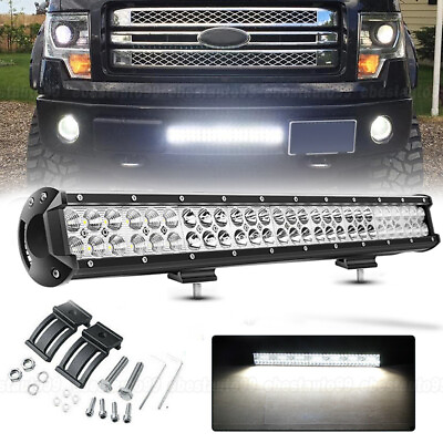 20quot; LED Lower Bumper Straight Work Light Bar Spot Flood 22 inch For Ford F150 $39.99