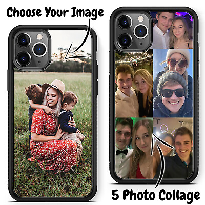 #ad Custom Photo Collage Phone Case Cover Personalised Picture for Samsung amp; iPhone GBP 7.99