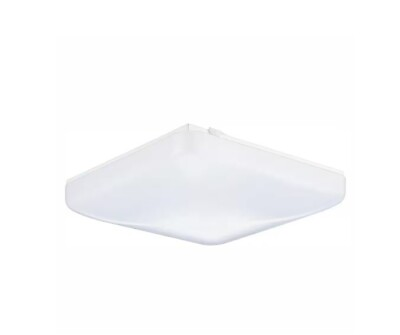 #ad Lithonia Lighting 1 Light White Fluorescent Ceiling Flush Mount $35.00