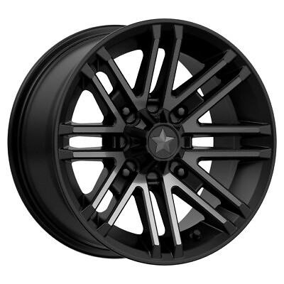 #ad 4 New 15quot; MSA Off Road M40 Rogue Wheels 15x7 4x156 10 Black Tint Rims 132 $728.00