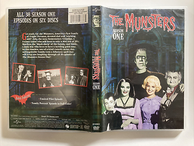 #ad The Munsters: The Complete First Season DVD 1964 Halloween Favorite $9.95