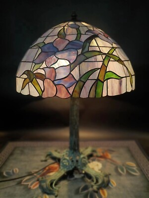 #ad Antique Tiffany Studios Reproduction Bronze Lamp $2199.00