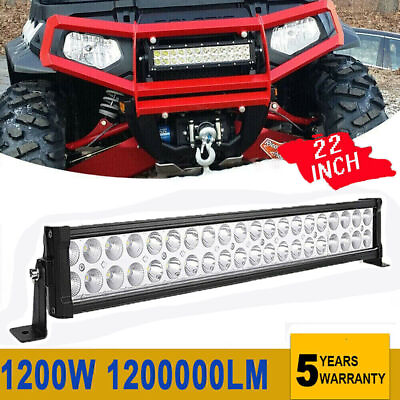 22inch Led Work Light Bar Spot Flood Combo Offroad 4WD For Ford Truck SUV 24quot; $19.24