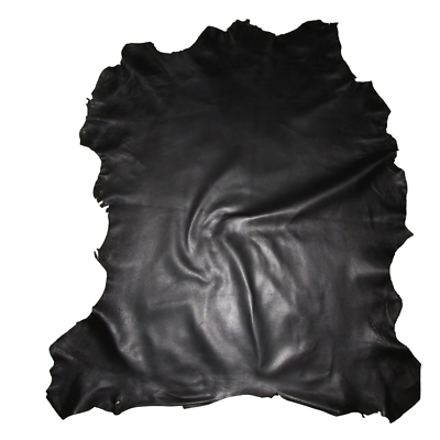 #ad #ad Thin 2 oz Black Grain Kid Goatskin Leather Hide Kidskin Garments Water Resistant $24.99