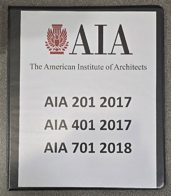 #ad AIA Documents A201 A401 A701 2017 18 General Conditions $54.95