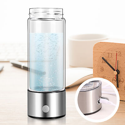 #ad Portable Hydrogen Water Generator Ionizer Bottle Waterproof Direct Drink 420ml $32.99