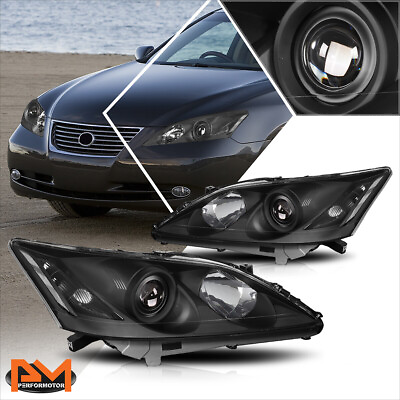 #ad For 07 09 Lexus ES350 OE Style Black Housing Clear Corner Projector Headlights $215.89