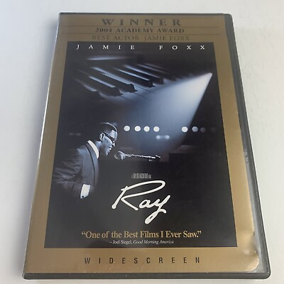 #ad RAY Movie DVD Academy Award Best Actor 2004 Jamie Foxx Widescreen C $5.99