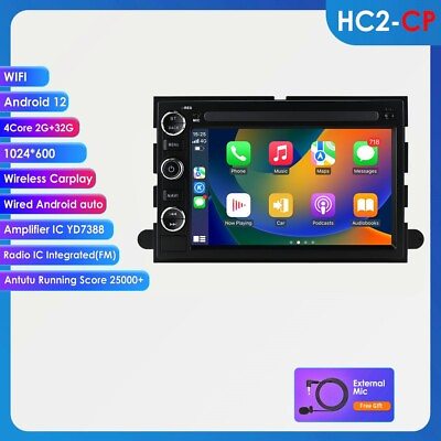#ad In Dash 7quot; Car Radio Navigation Stereo GPS Fit Ford F150 F250 Edge Escape Focus $127.98