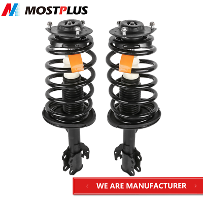 #ad Front Pair Complete Shock Struts Assembly w Spring For 2005 2010 Toyota Sienna $139.99