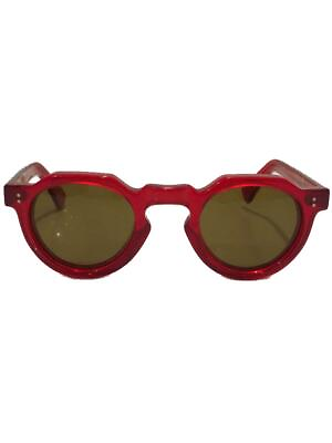 #ad Lesca Lunetier Sunglasses Red Brw Ladies 26 $563.78