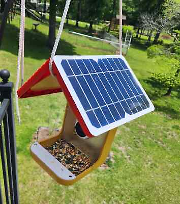 #ad Bird Buddy Compatible Solar Charger RED Roof $40.45