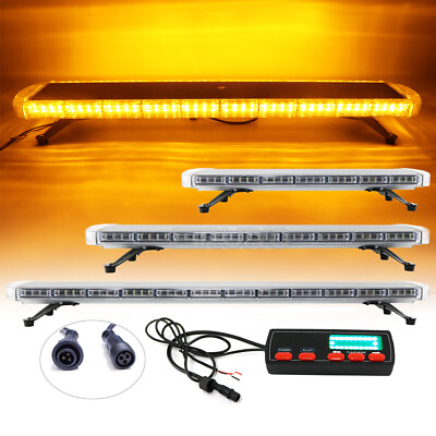 #ad 30quot; to 72quot; Roof Emergency Vehicle LED Light bar Warning Strobe LightBar Amber $321.44