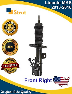 #ad New OE Front Right Strut For 2013 2016 Lincoln MKS 3.5L Lifetime Warranty $242.00