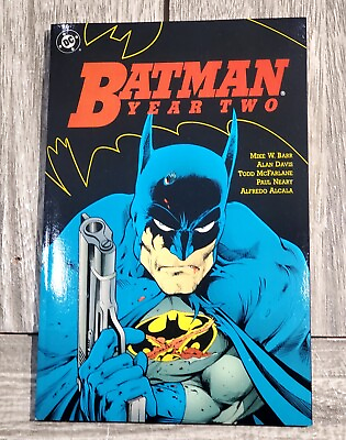 #ad Batman: Year Two by Mike W. Barr amp; Alan Davis 1990 DC 1st Edition $26.40