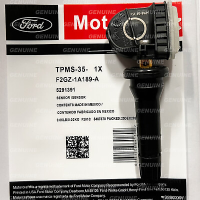 #ad OEM F2GT1A180AB Tire Pressure Monitoring Sensor for FORD LINCOLN Rubber Stem $14.99