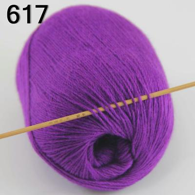 #ad Sale Lot 1SkeinX50g Soft Baby Mongolian Pure Cashmere Hand Knitting Wool Yarn 17 $14.56