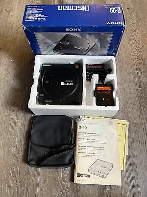 #ad Sony D 99 Vintage CD Discman Made in Japan Not Working $150.00