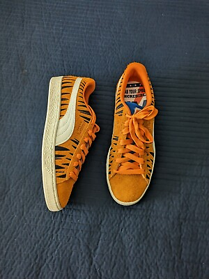 #ad PUMA Suede Kelloggs Frosted Flakes Sneakers Shoes Mens 8.5 Tony the Tiger $99.00