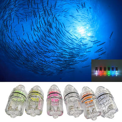 #ad Deep Drop LED Fishing Light Fish Luring Light Underwater Fish Attracting Lamp $9.19