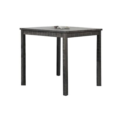 #ad Best Master Furniture Vitaliya Square Wood Counter Height Dining Table in Black $158.37
