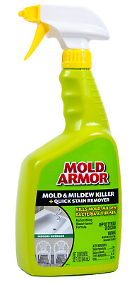 #ad MOLD ARMOR Mold and Mildew Killer Quick Stain Remover – 32 OZ $12.95