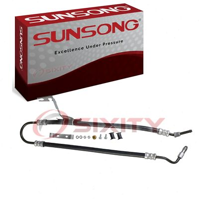 #ad Sunsong Power Steering Pressure Line Hose for 2004 2005 Jeep Liberty vo $55.37