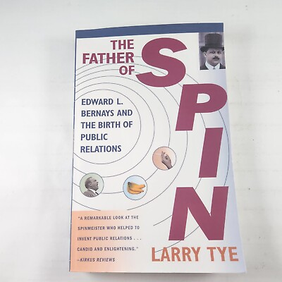 #ad The Father of Spin Paperback Biography Book By Larry Tye 2002 by Holt Paperback AU $36.00