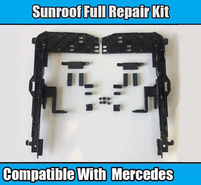 #ad Sunroof Full Repair Kit For Mercedes E Class S124 W124 Complete Set *New* GBP 59.39