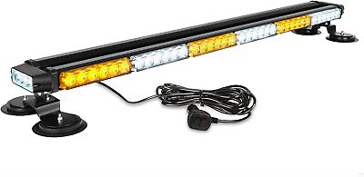 #ad 38.5quot; 78 LED Strobe Light Bar Double Side Flashing High Intensity Emergency Warn $138.99