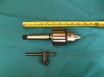 #ad 3 4 DRILL CHUCK with ARBOR FOR JET JDP 20 MF DRILL PRESS $79.95