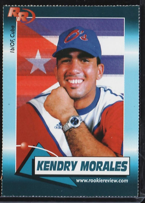#ad Kendry Morales 2004 Rookie Review Rookie Card #102 New Mint $3.63