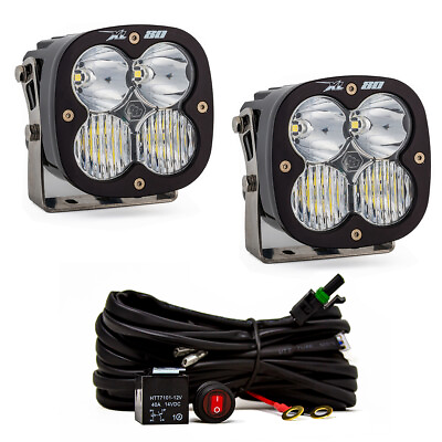 #ad Baja Designs XL80 LED Clear Driving Combo Light Pods 9500 Lumens Pair $813.95