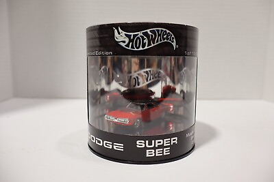 #ad Hot Wheels RED Dodge Super Bee Oil Can Showcase Muscle Car 3 of 4 2003 $17.99