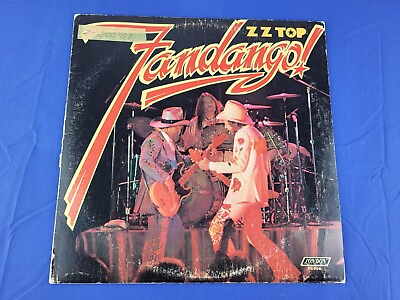 #ad ZZ Top Fandango VINYL LP 1975 LONDON RECORDS PSP 656 VINTAGE $15.00