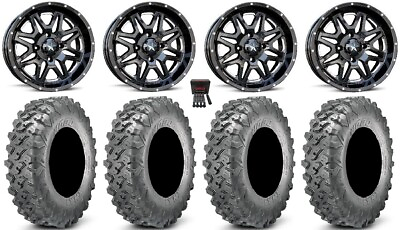 #ad MSA Vibe 14quot; Wheels Black 30quot; Lynx SXS Tires Polaris RZR XP 1000 PRO XP $1294.60