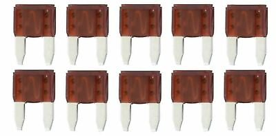 #ad 7.5 AMP ATM Mini Blade Fuse Replacement for Auto Car Truck Boat SUV 10 Pack $6.72