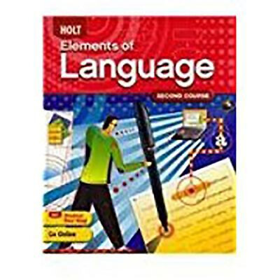 #ad Holt Elements of Language Grade 8 2009 Hardcover Rinehart Holt $7.56