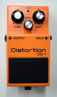 #ad Excellent No Box BOSS DS 1 Distortion Guitar Effects Pedal Vtg Made in Taiwan $64.99