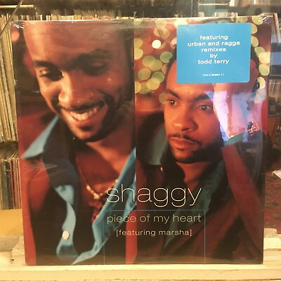 #ad SOUL REGGAE SEALED 12quot; SHAGGY MARSHA TODD TERRY Piece Of My Heart x6 Mixes $9.99