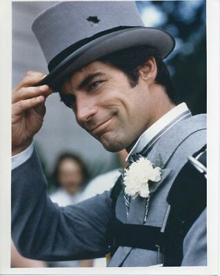 #ad Timothy Dalton in top hat and wedding outfit 8x10 photo License to Kill as Bond $22.49