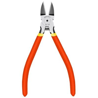 #ad MONVICT Wire Cutters 6 inch Precision Flush Side Cutters with Longer Cutting ... $13.99