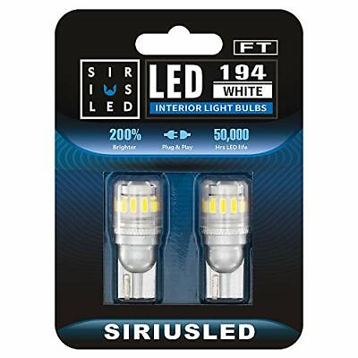 #ad FT 194 912 Side Marker LED Light Interior Map Dome Trunk Pack of 2 White $22.00