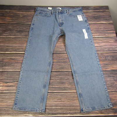 Denizen Levi#x27;s NEW NWT Mens 285 Relaxed 38x30 Light Blue Denim Jeans Straight $19.99
