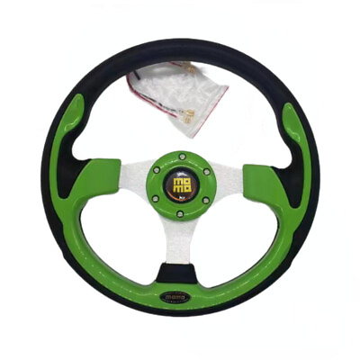 #ad Universal 13quot; 320MM 5 color Sport Racing Drift Steering Wheel PU Leather $61.25