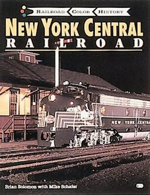 #ad New York Central Railroad Railroad Color History Paperback $8.00